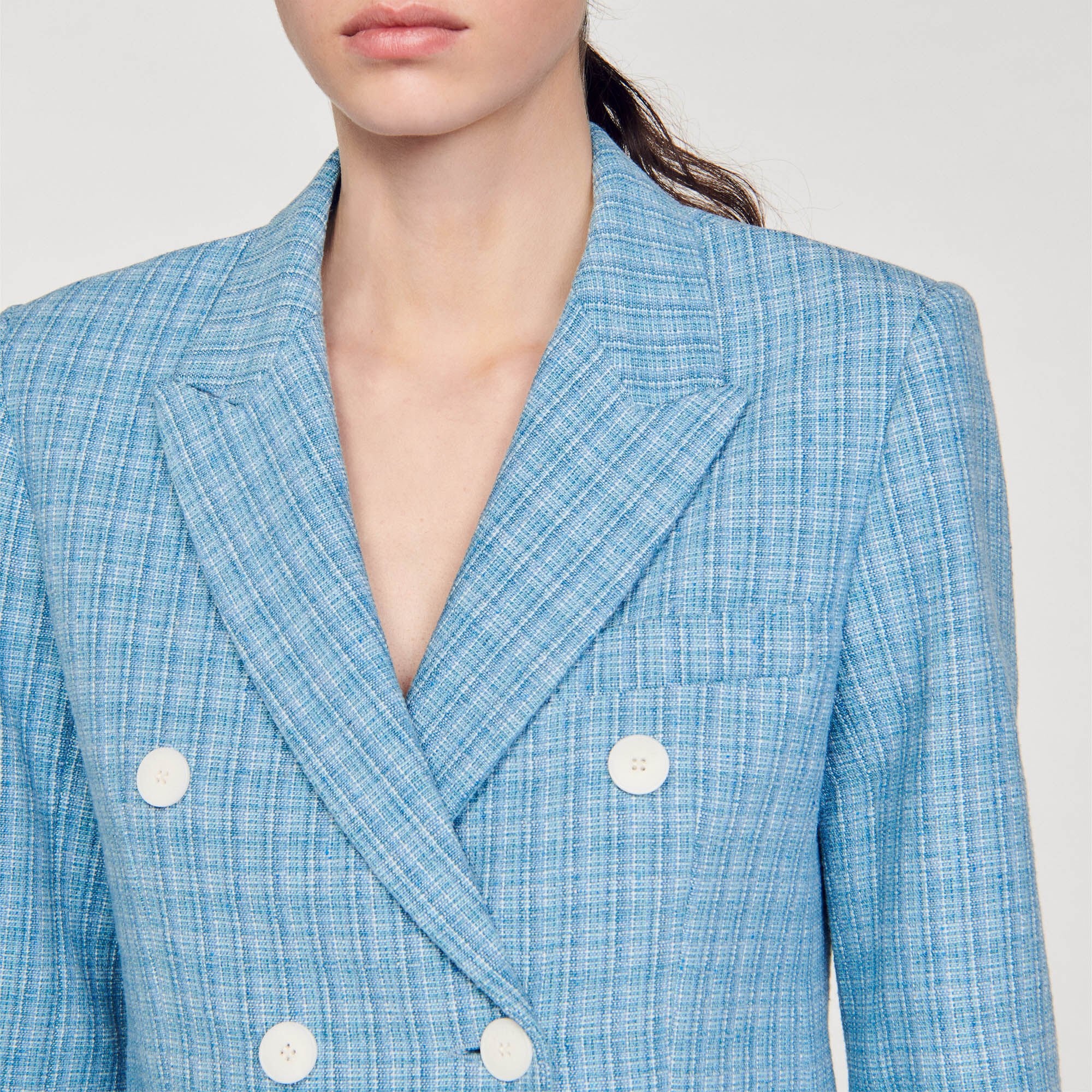 TWEED SUIT JACKET - 4