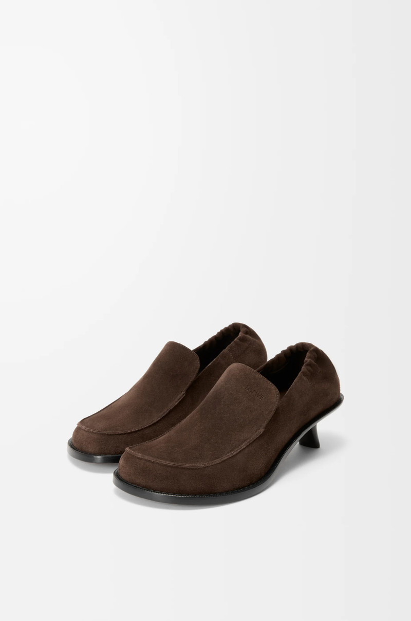 Flex loafer in suede calfskin 3