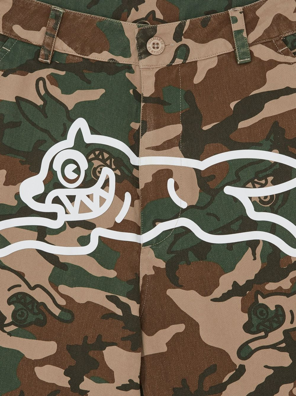 camouflage logo trousers - 3