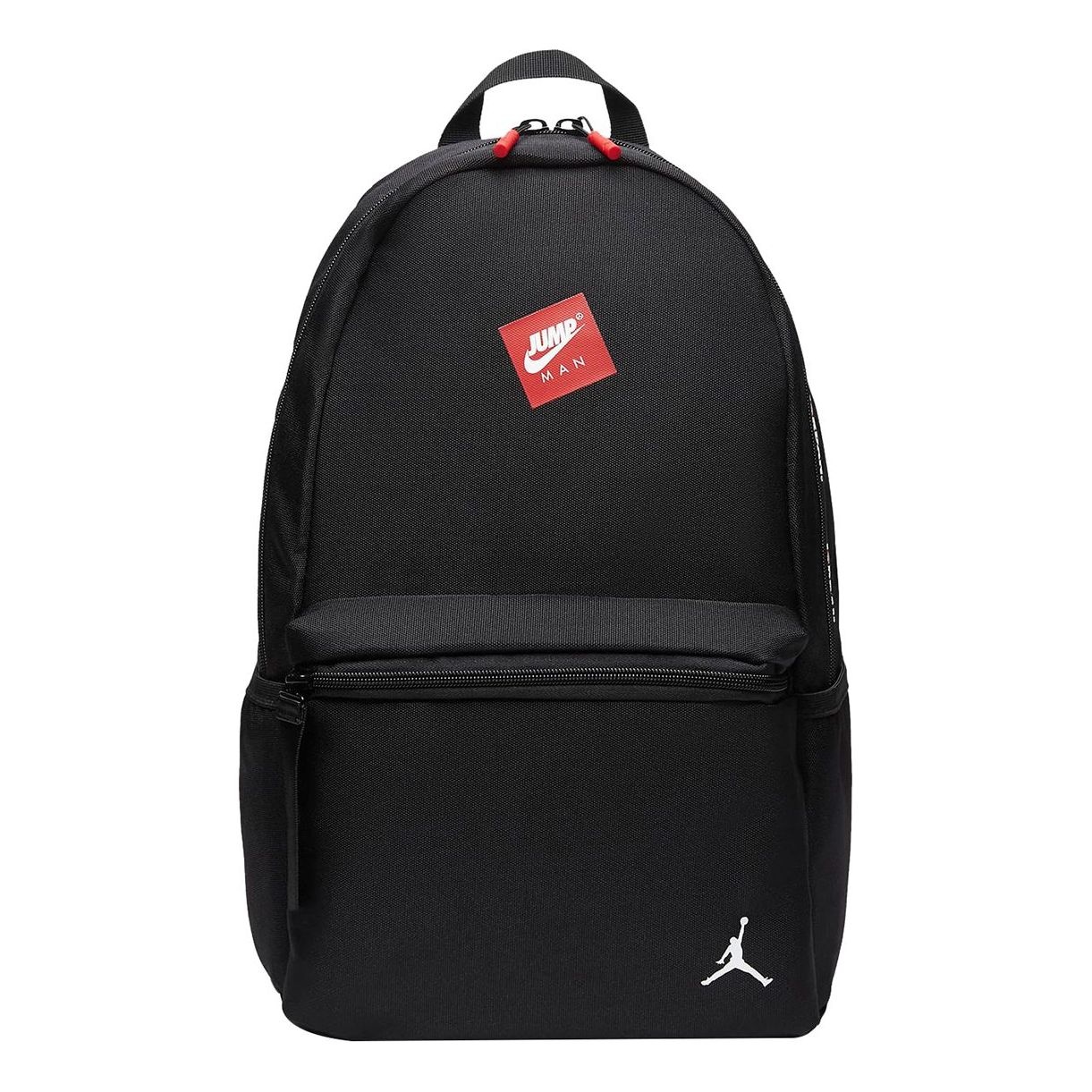 Air Jordan Decorative Zipper School Backpack Unisex Black DJ5684-010 - 1