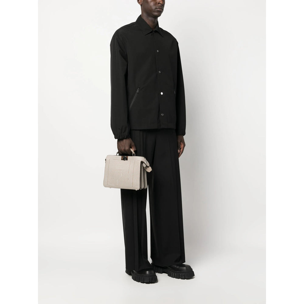 Fendi Neutrals Tote Bags Men - 3