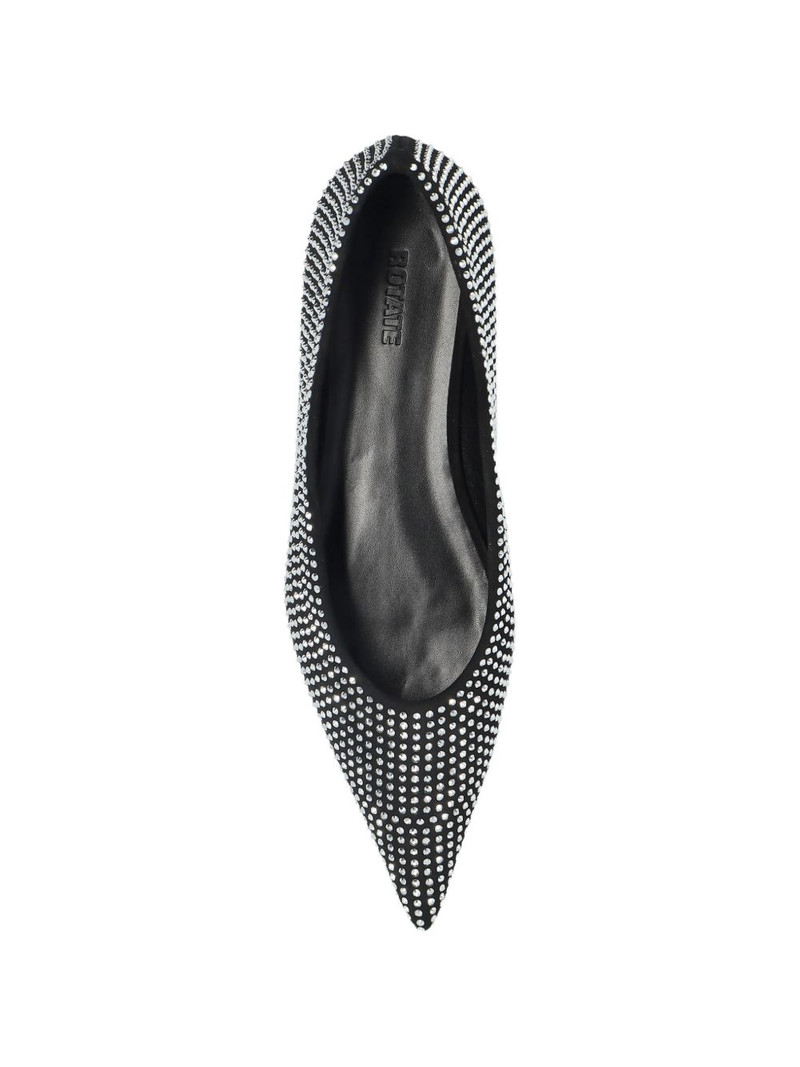 embellished flat pumps 4