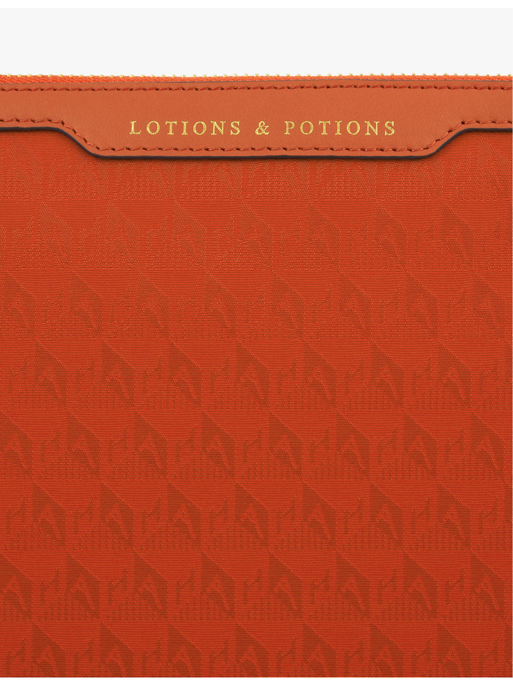 Lotions and Potions shell and leather washbag - 2