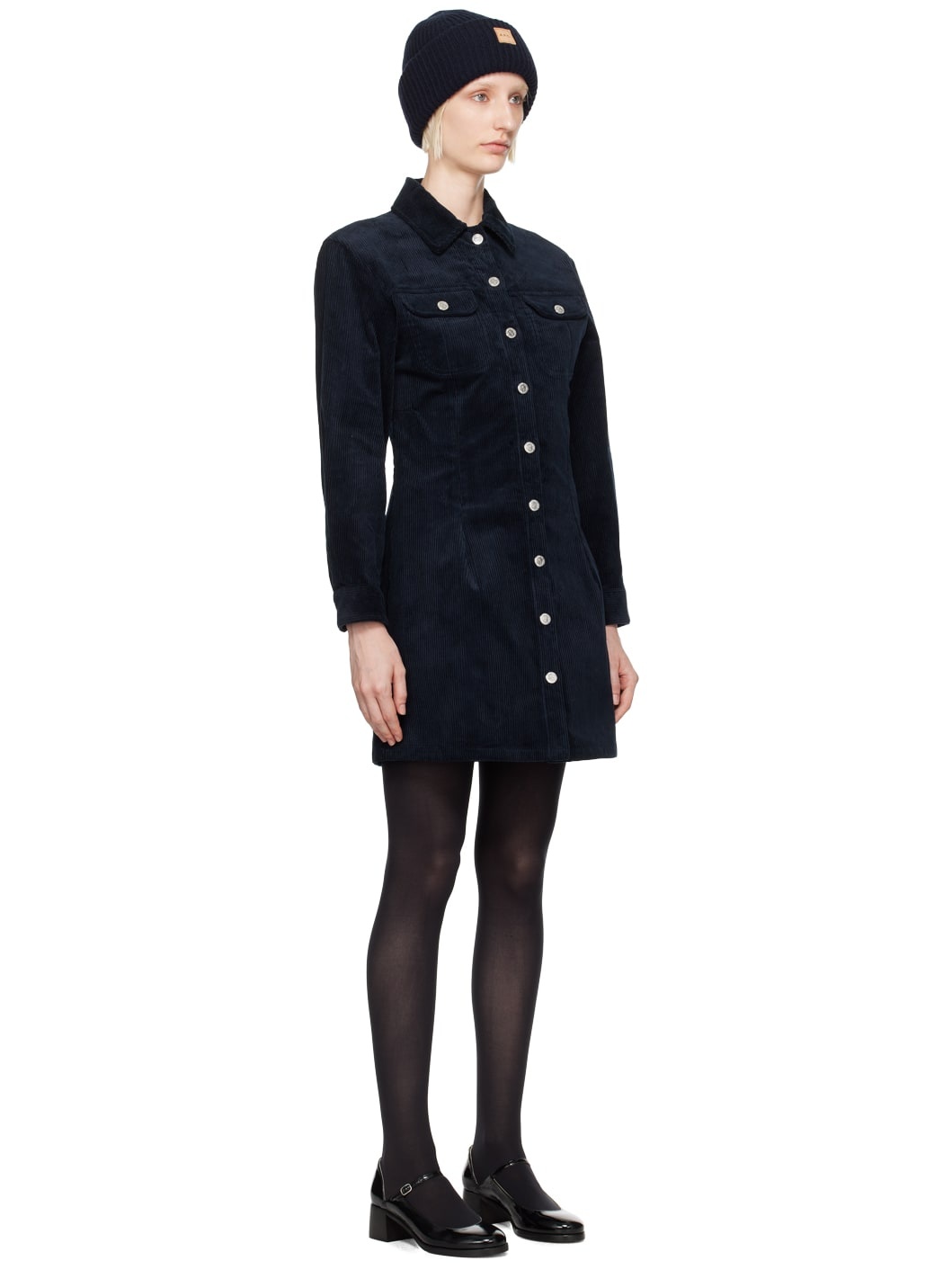 Navy Bonnie Midi Dress - 2