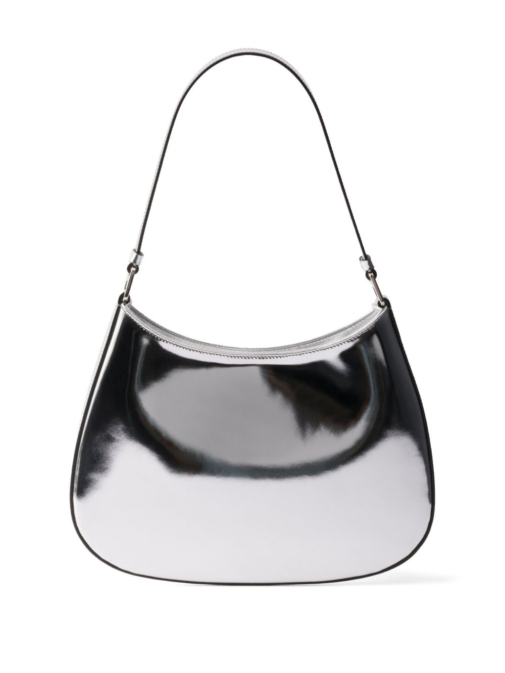 Cleo printed brushed leather shoulder bag - 2