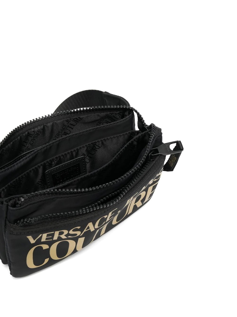 logo-print detail belt bag - 5