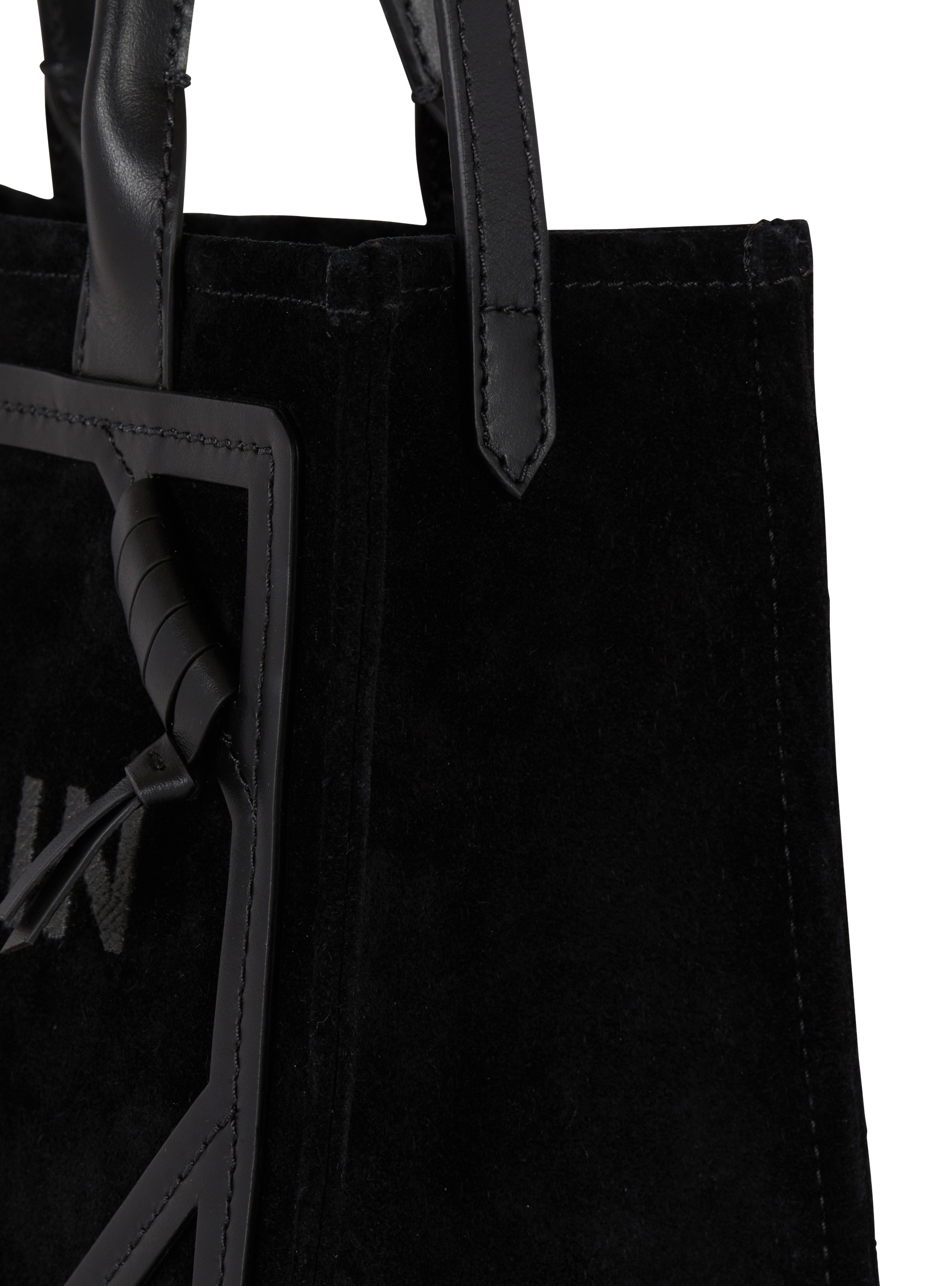 Small suede B-Army tote bag - 5