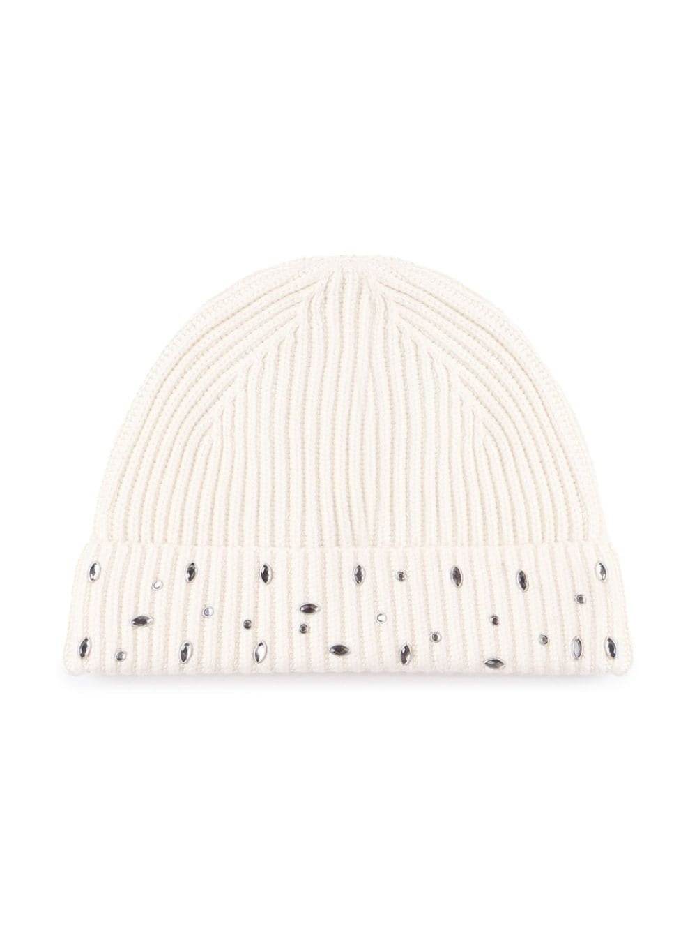 logo-patch beanie hat - 2