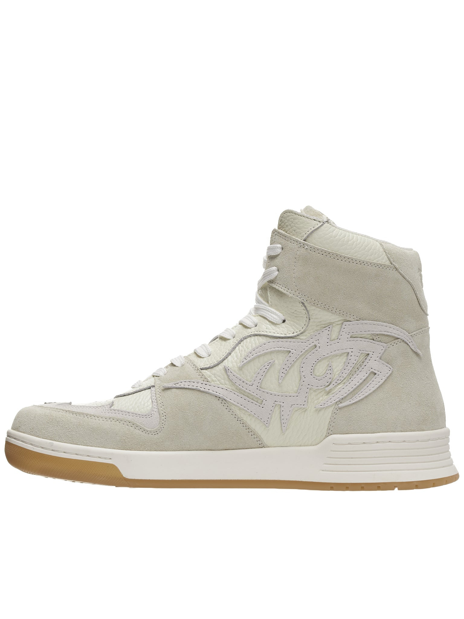 Suede High Top Sneakers - 3