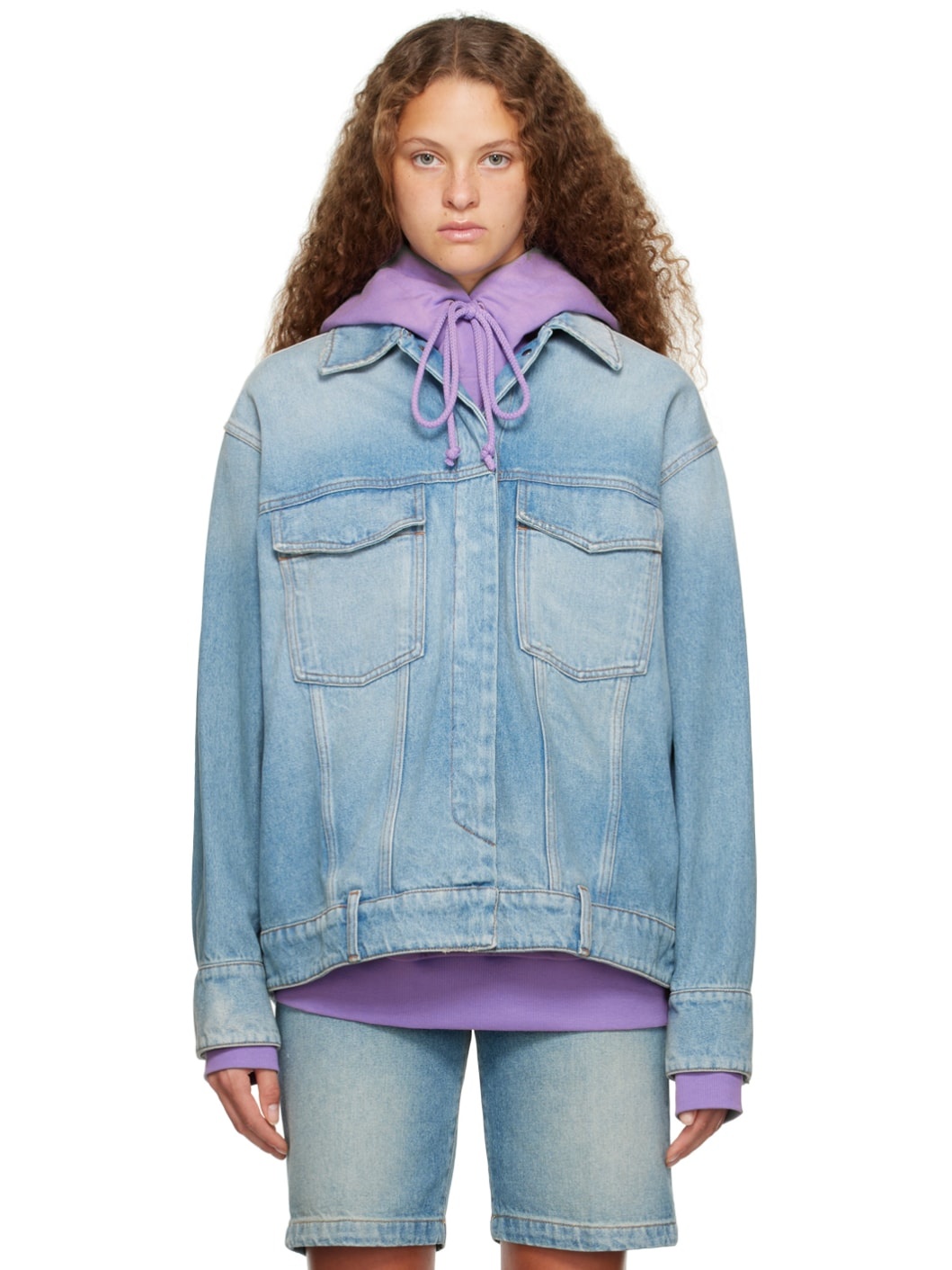 Blue Gatti Denim Jacket - 1