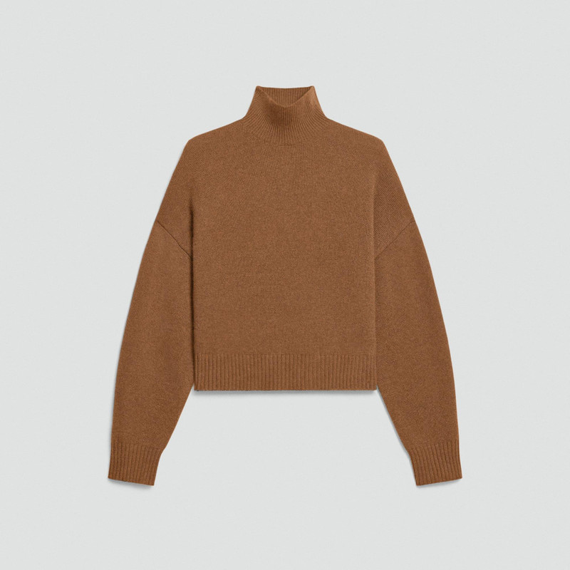 Cropped Turtleneck in Cashmere 1