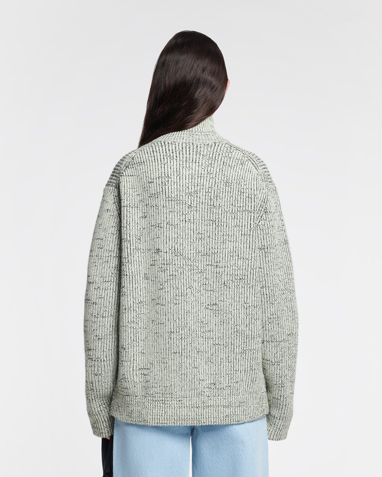 Cashmere-Blend Mouline Cardigan - 8