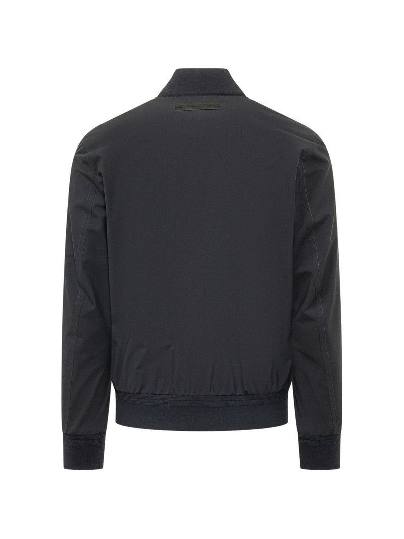 ZEGNA zip-up blouson jacket outlook