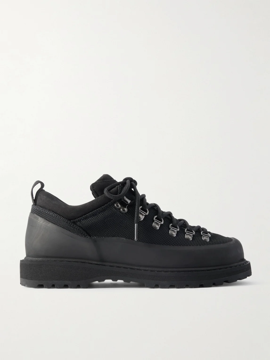 Roccia Basso Sport Rubber and Suede-Trimmed Tech-Shell Hiking Boots - 1