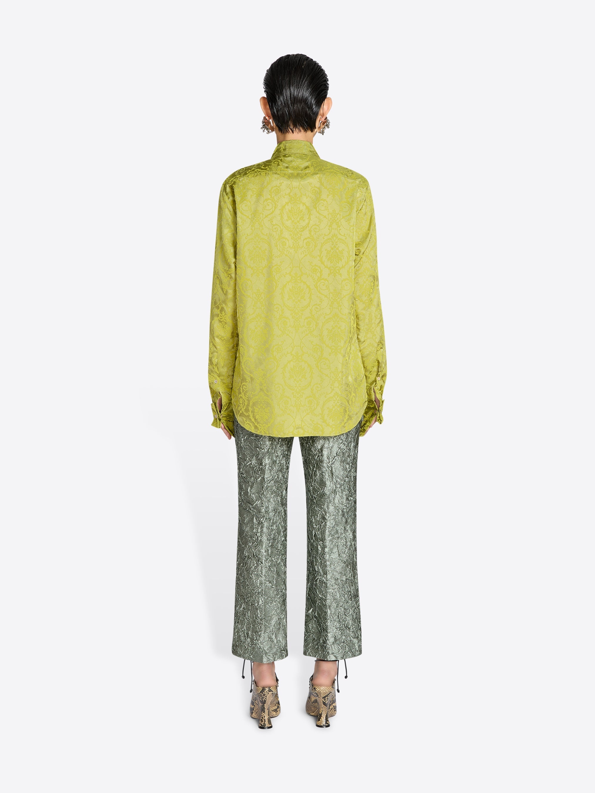 BAROQUE MOTIF SHIRT - 4