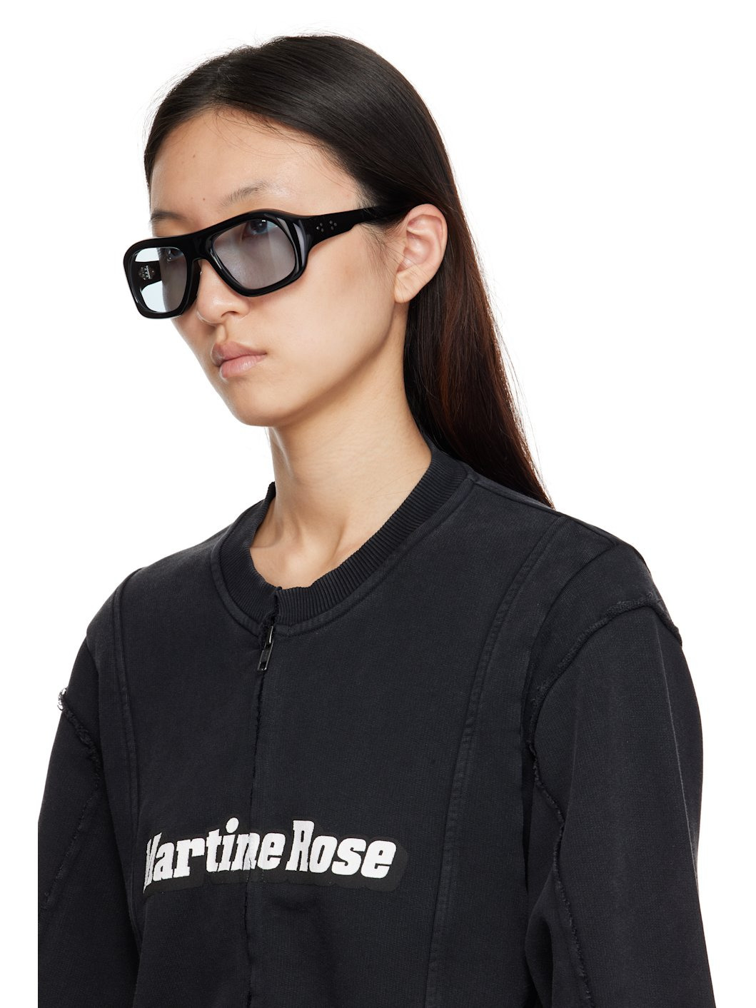 Black Gray Sunglasses - 4
