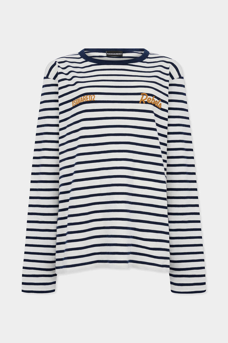 STRIPED BREEZY FIT T-SHIRT 1