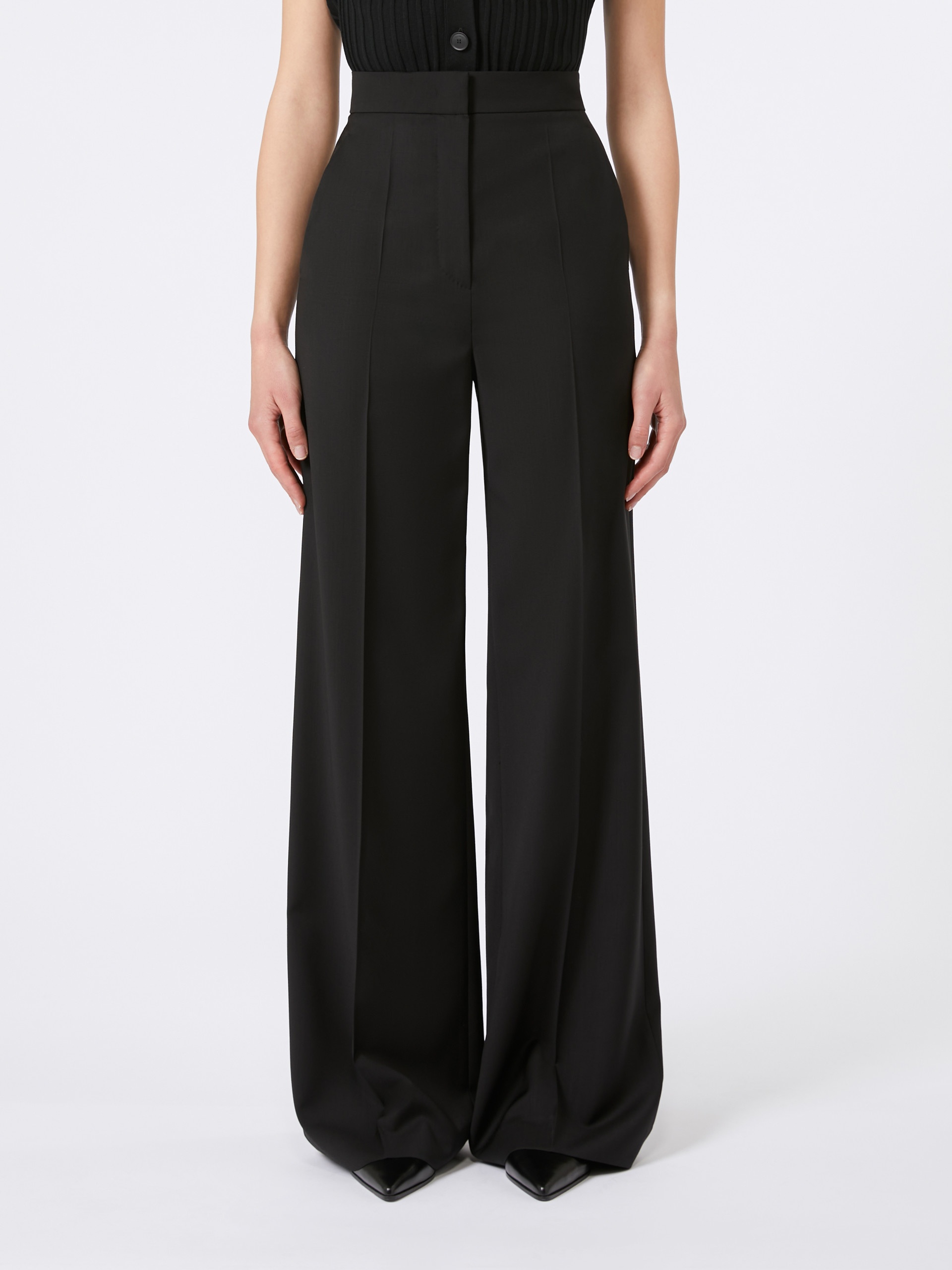 FERNET Straight-fit light wool trousers - 3