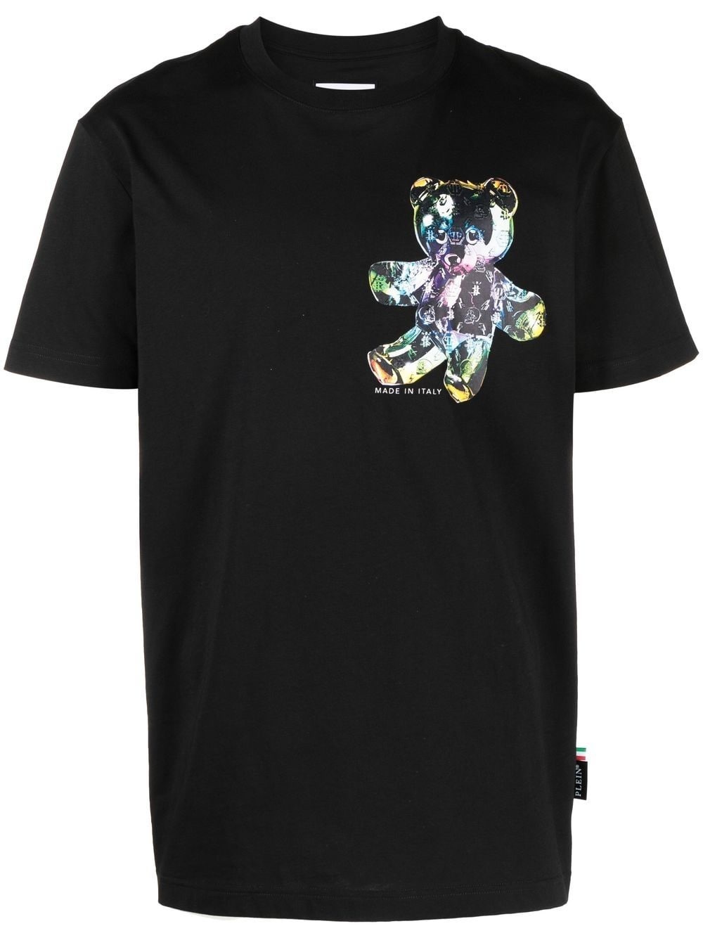 teddy print T-shirt - 1