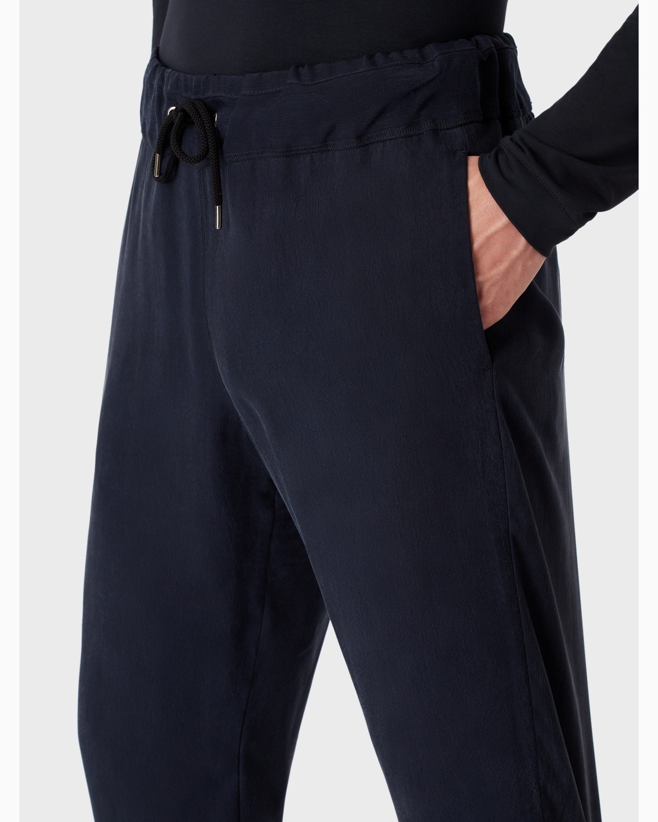 ICON CUPRO DRAWSTRING TROUSERS - 6