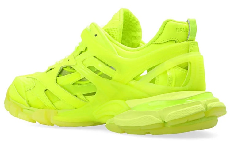 Balenciaga Track 2.0 Sneakers 'Clear Sole Neon Yellow' 668823W3CT27510 - 4