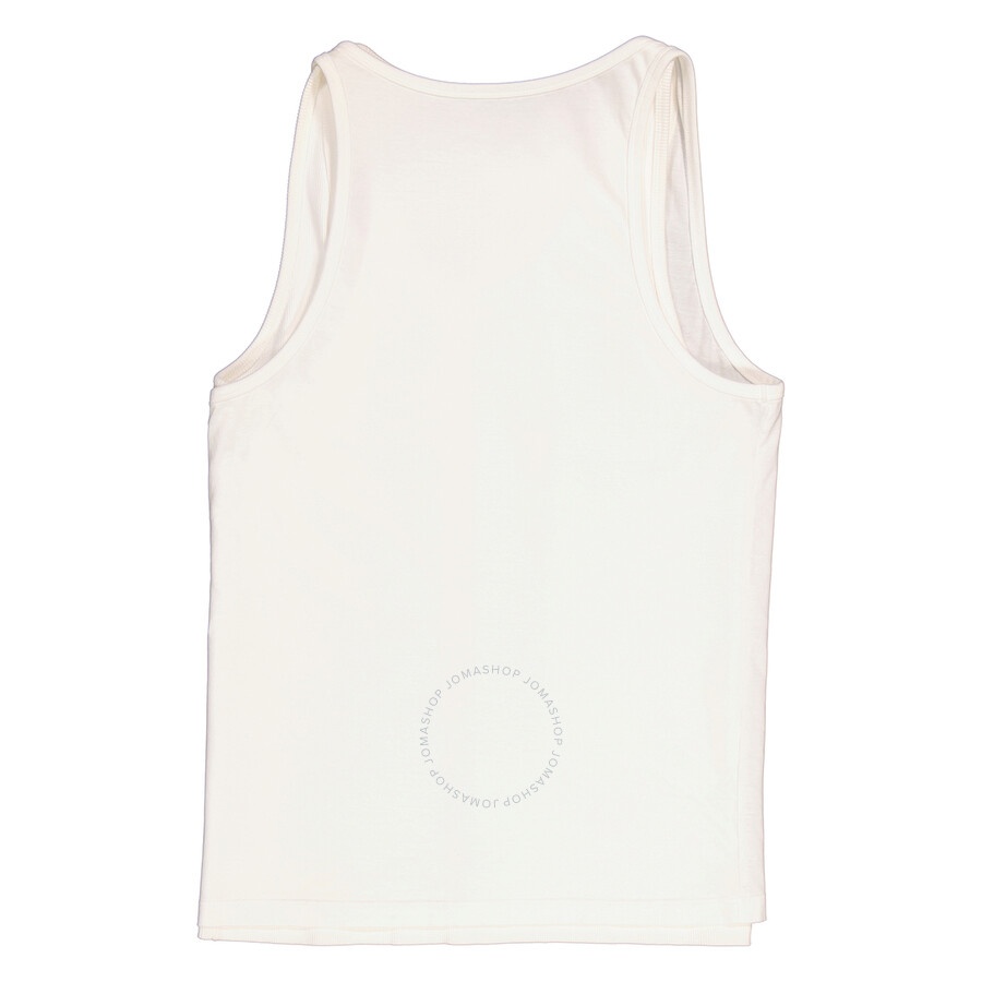 MM6 Maison Margiela Off White Layered-Detail Tank Top - 7
