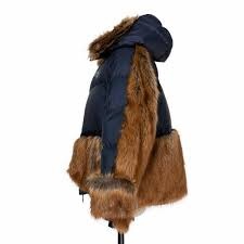 (WMNS) Nike x Sacai Parka 'Navy' CT3267-475 - 2