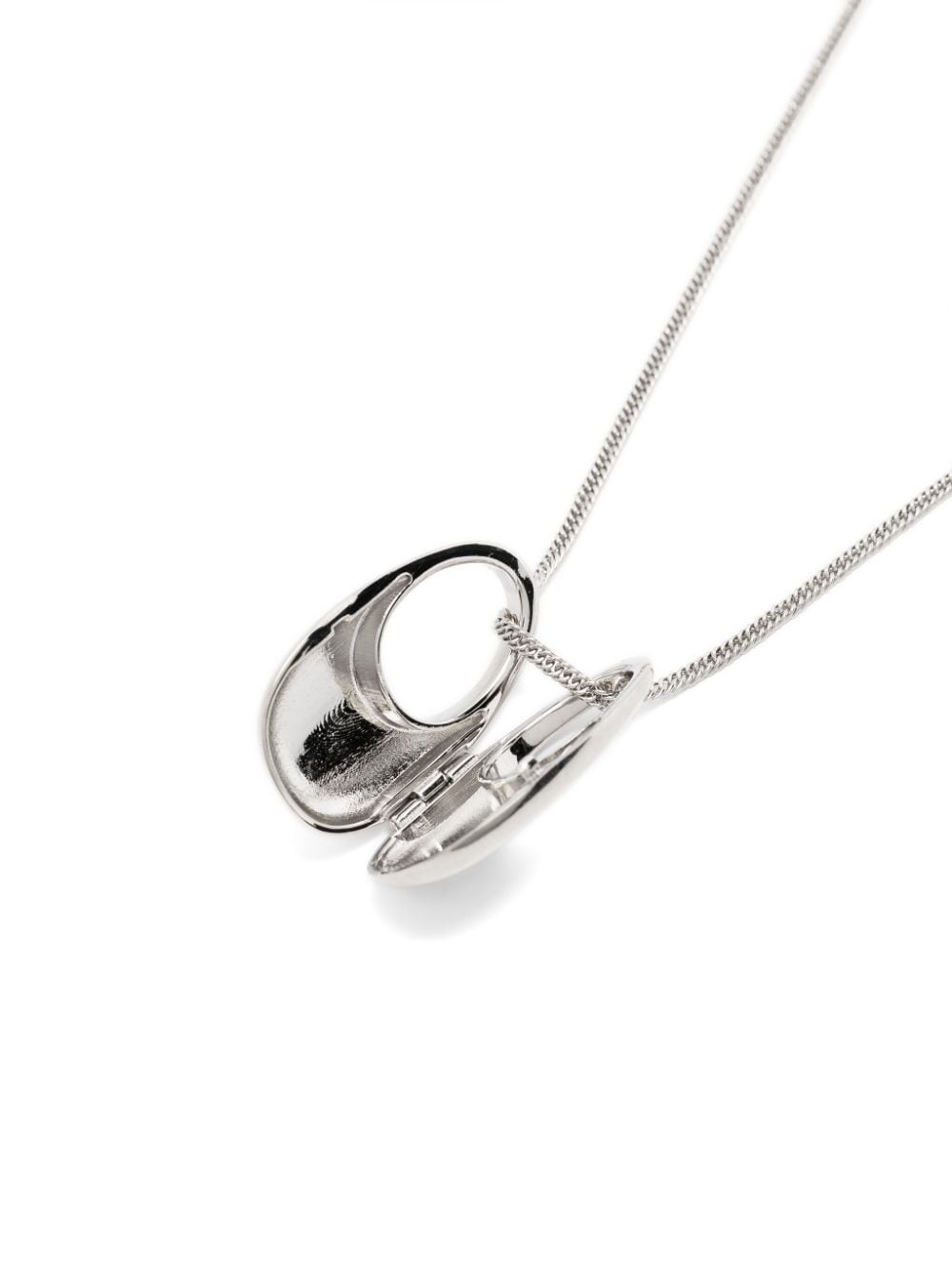Locket brass necklace - 2