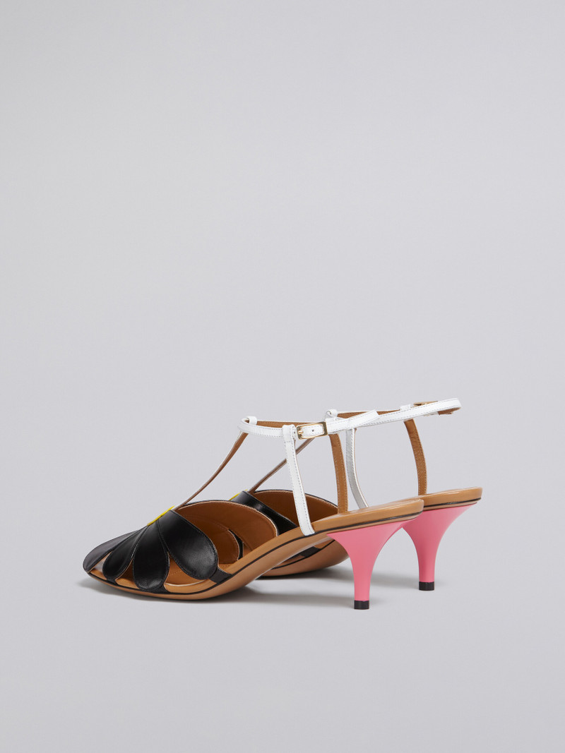 Marni LEATHER FLOWER SANDAL outlook