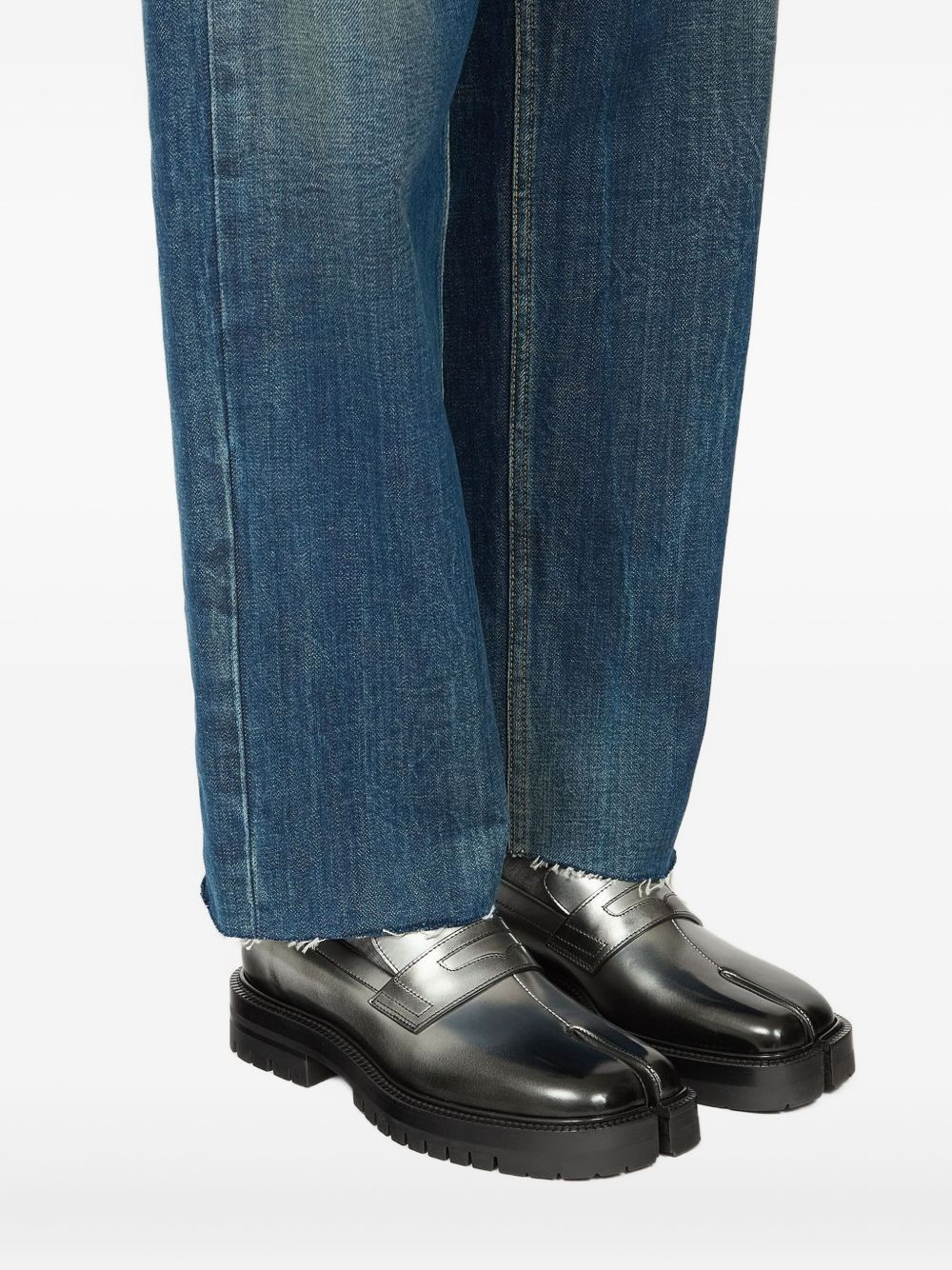 Tabi leather loafers - 5