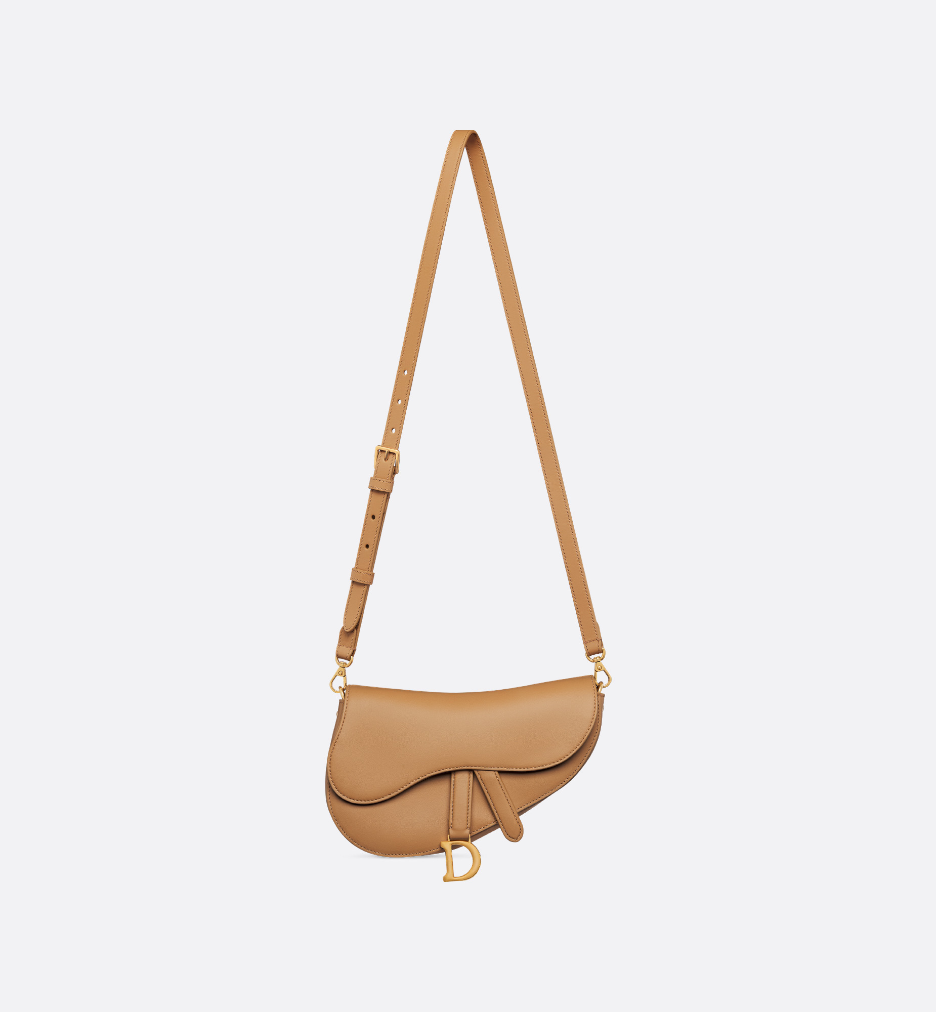 Small Saddle Multicarry Bag with Strap - 5