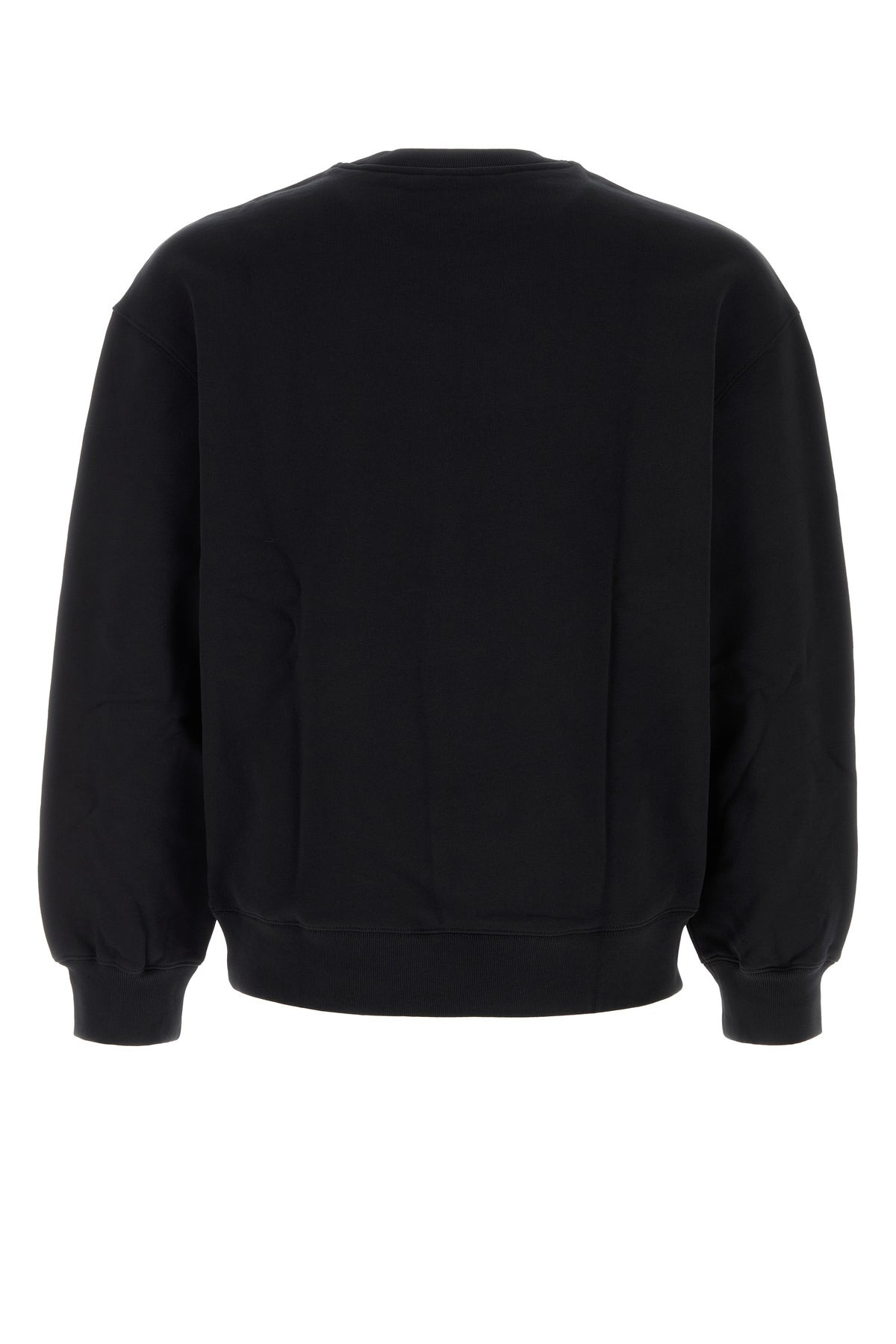 Black cotton sweatshirt - 2