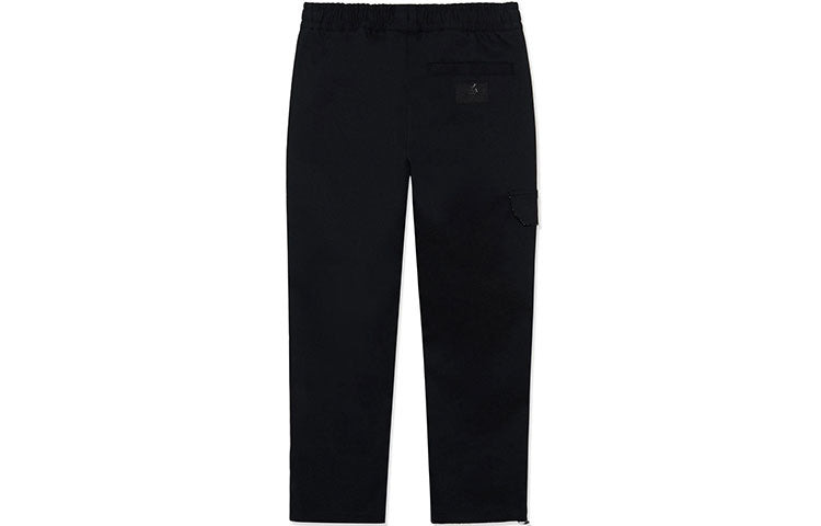 Li-Ning x DFT Way Of Wade Logo Sweatpants 'Black' AKXR589-1 - 2