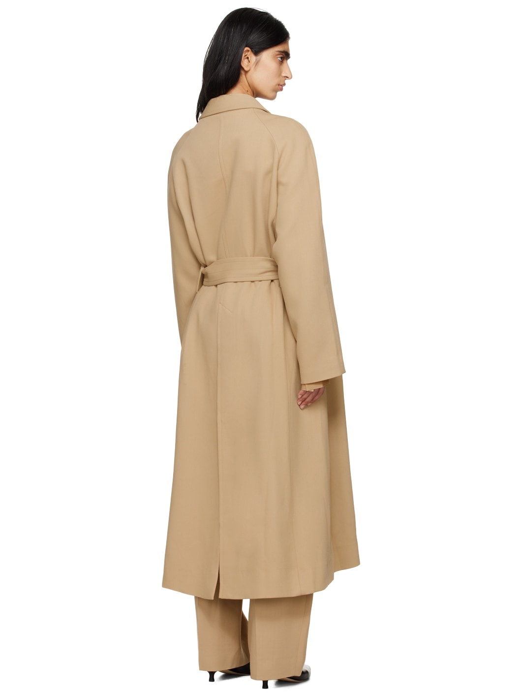 Beige Denali Trench Coat - 3