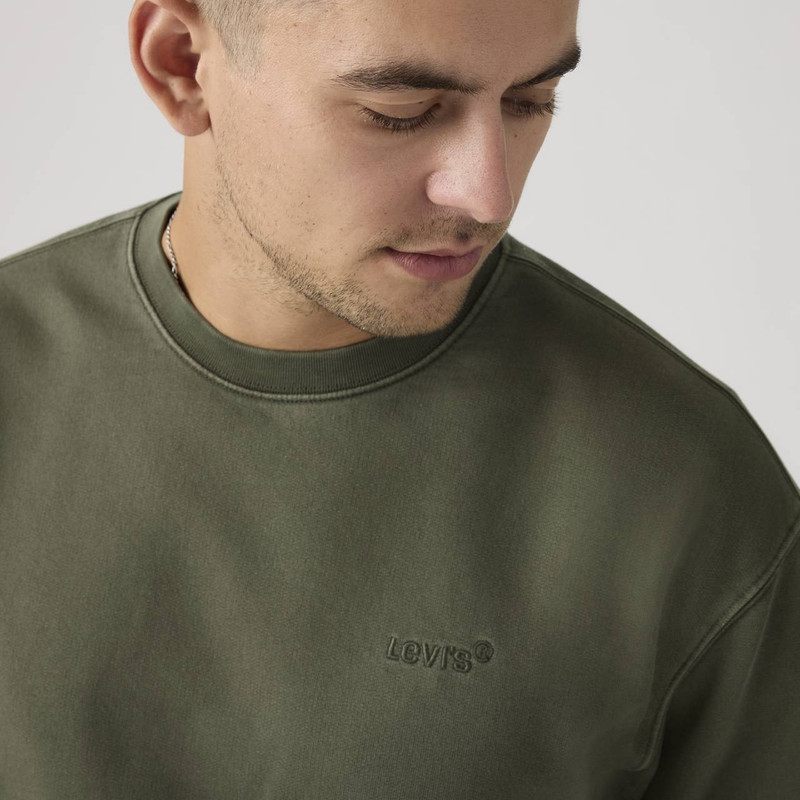 Levi's AUTHENTIC CREWNECK GARMENT DYE SWEATSHIRT outlook