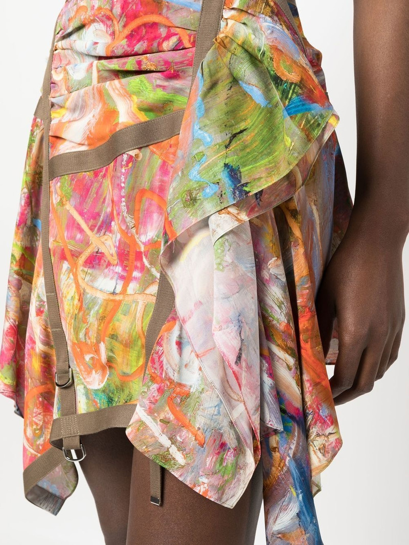O-Diantha-Print mini dress 5