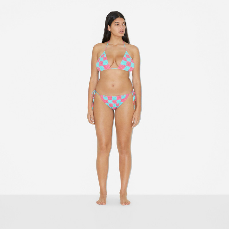 Burberry Crochet Technical Cotton Bikini outlook