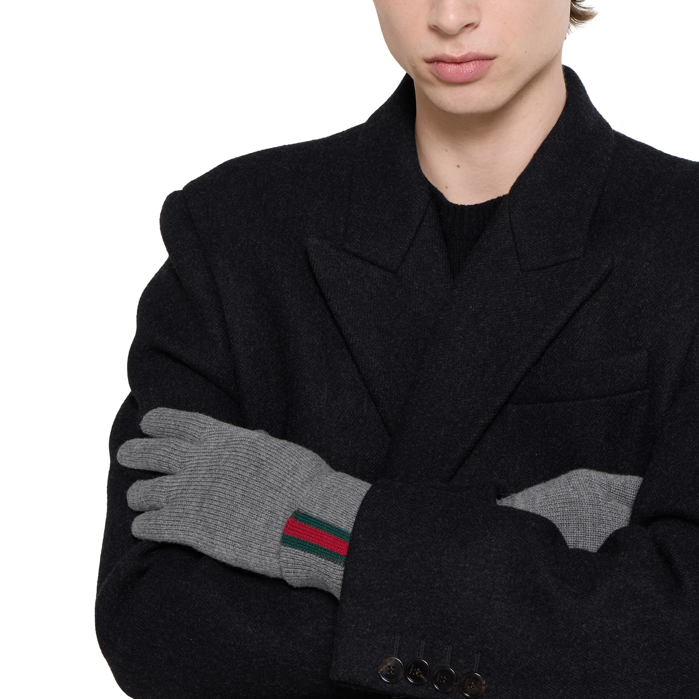 Wool gloves with Web - 3