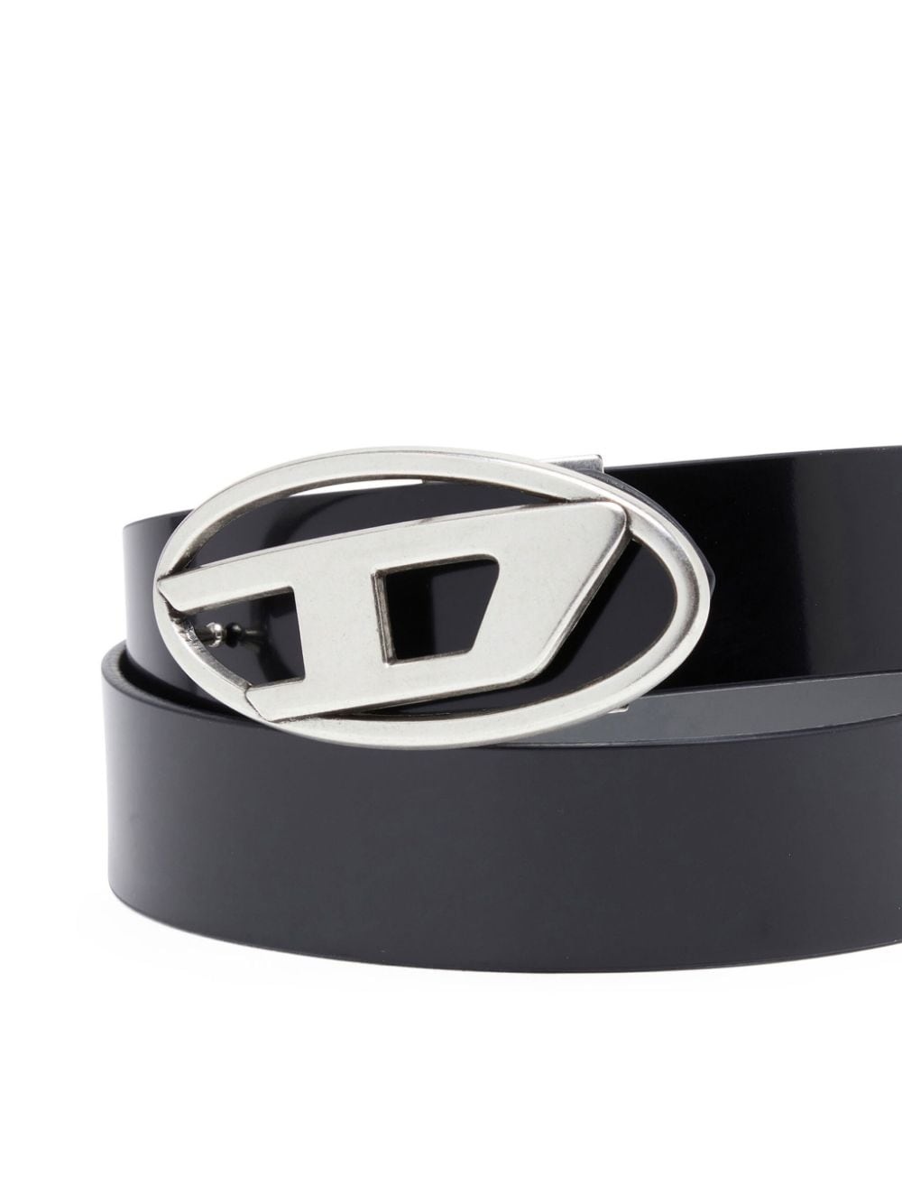 B-1dr logo-buckle leather belt - 3