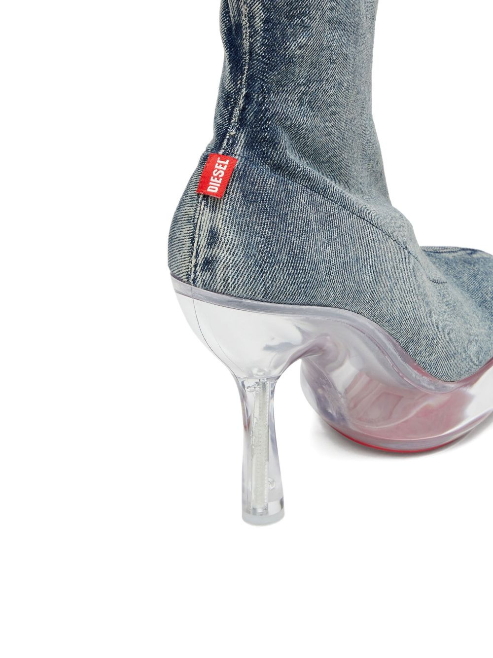Lake denim platform boots - 3