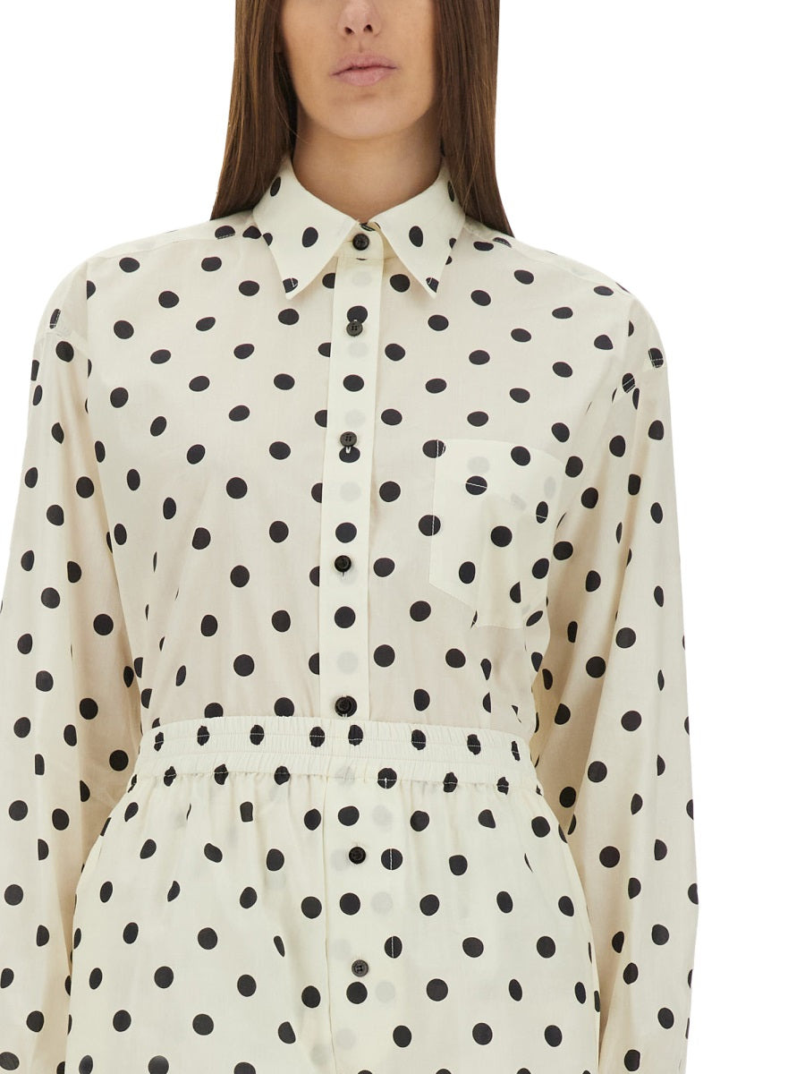 Moschino Women "Polka Dots" Shirt - 3