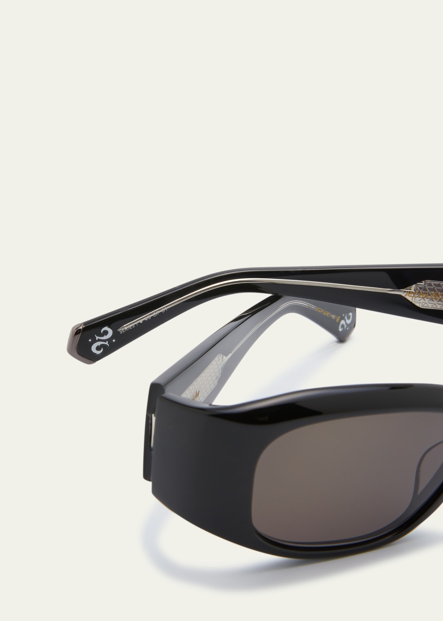 Men's Aloha Rectangle Acetate Sunglasses - 5
