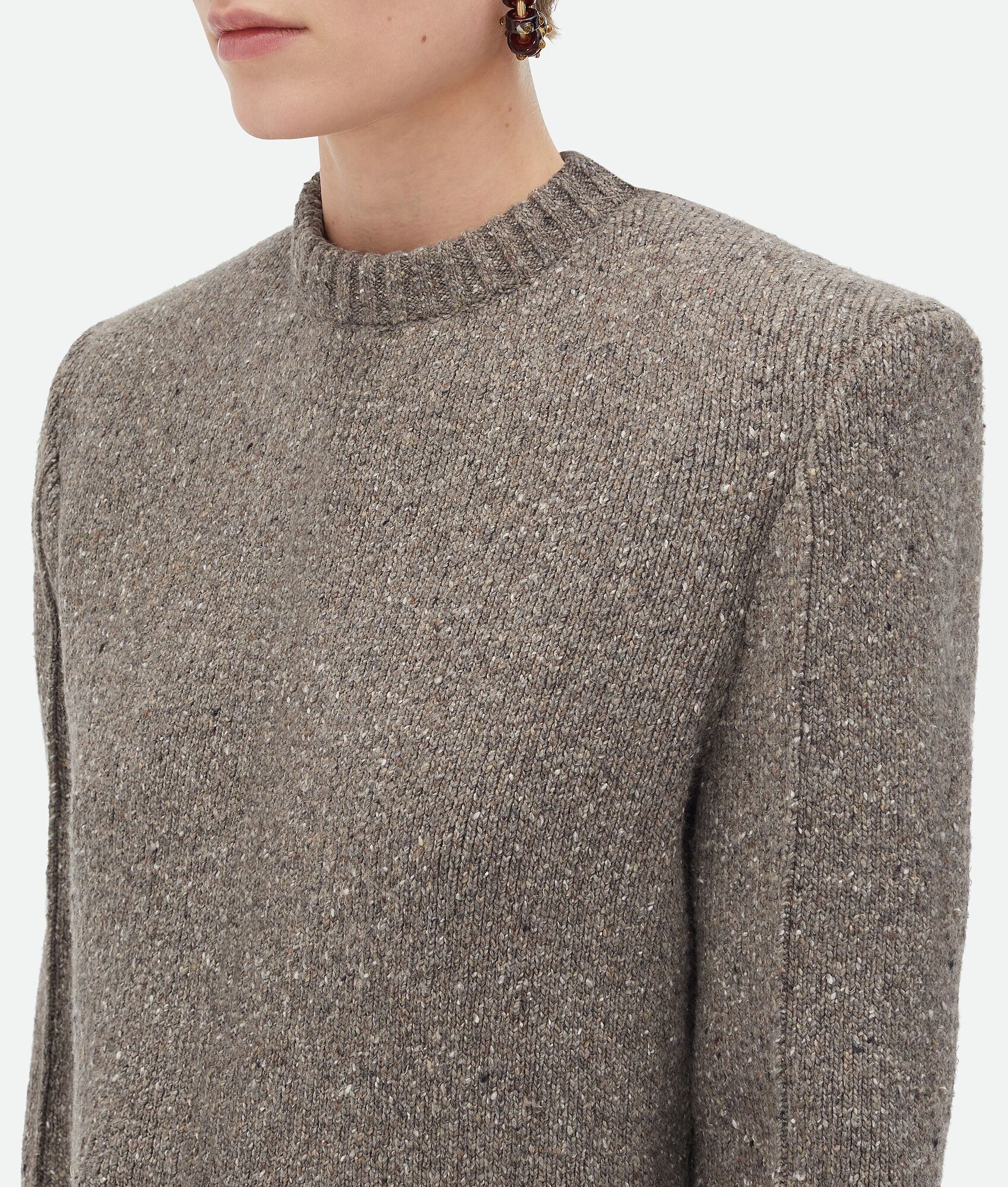 Wool Tailored Jumper - 5