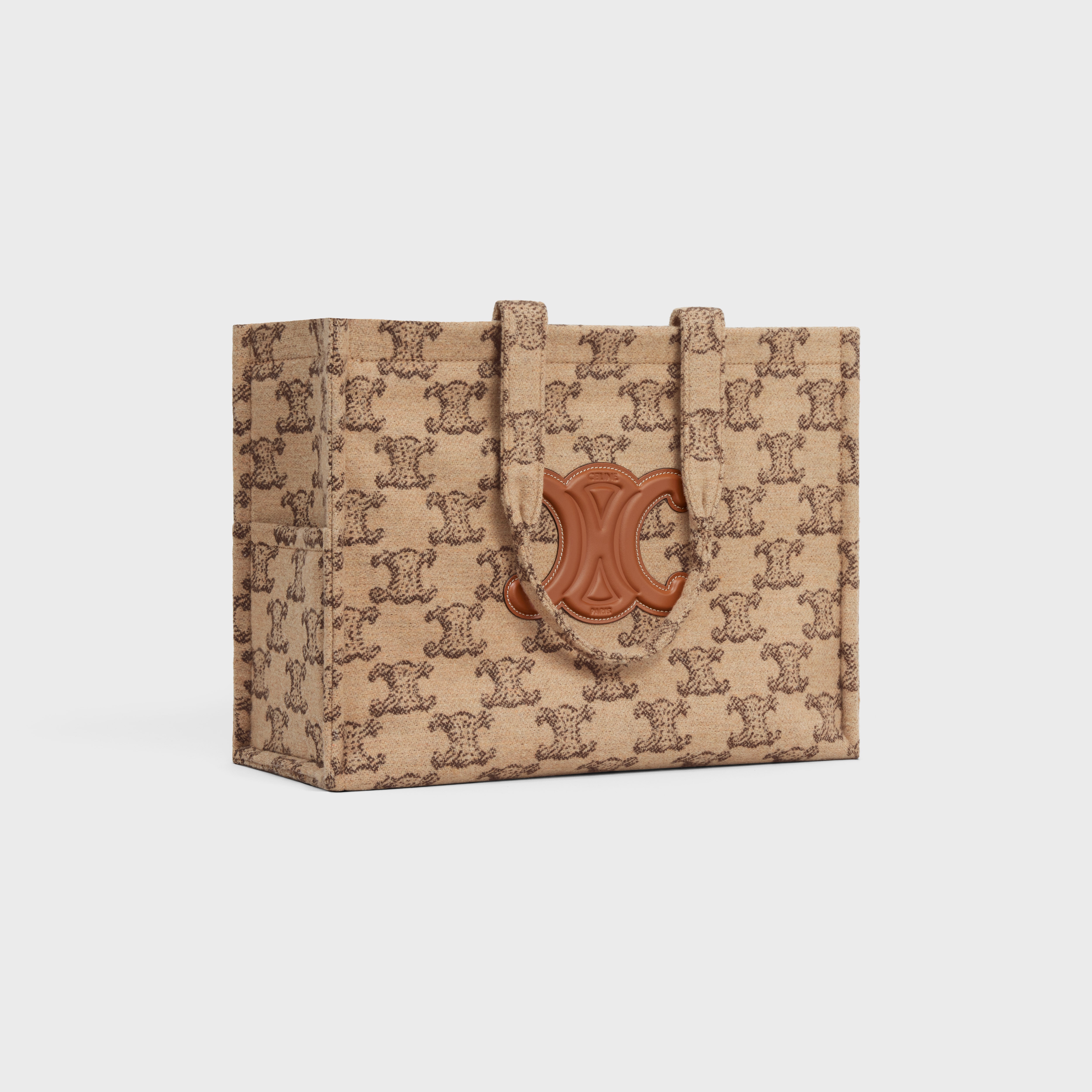 Large Cabas Thais in textile with triomphe - 2