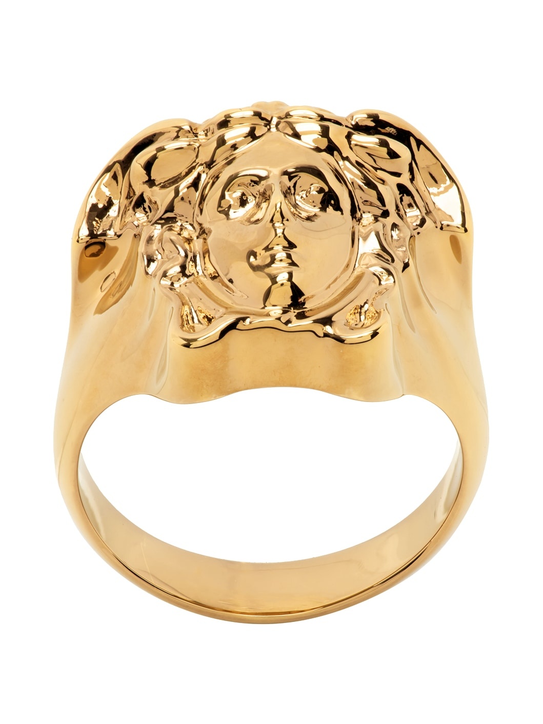 Gold Medusa Ring - 1