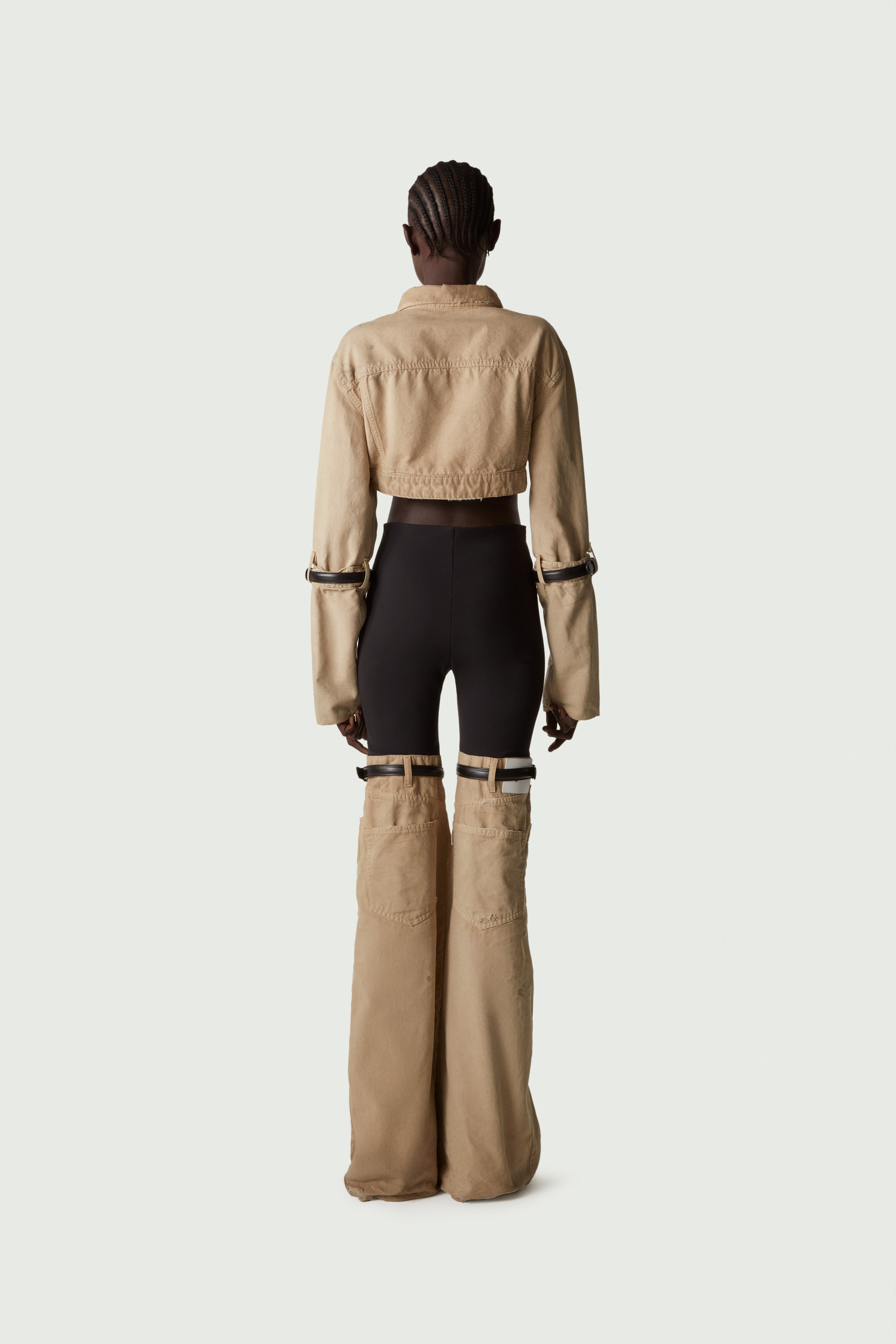 Hybrid Denim Trousers - 4