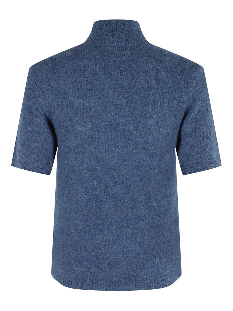 A.P.C. Edie short-sleeve funnel-neck sweater outlook