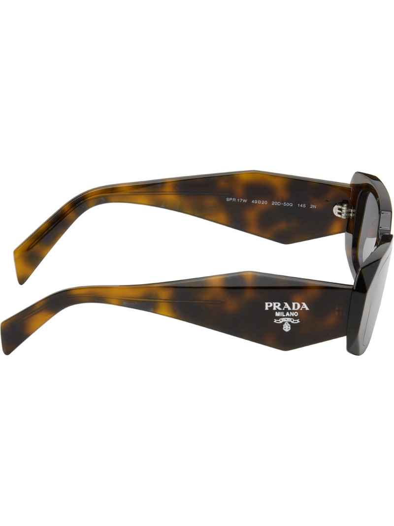 Prada Brown 'Prada Symbole' Sunglasses outlook
