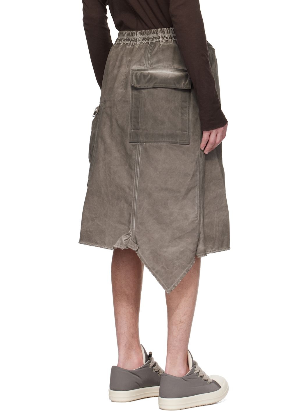 Gray Hollywood Dracca Skirt - 3