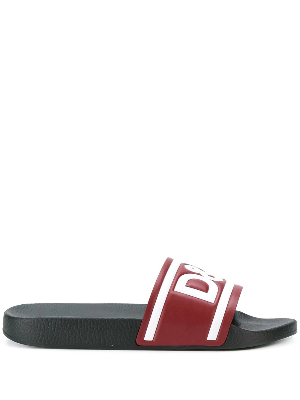 logo slide sandals - 1